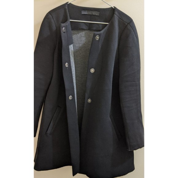Massimo Rebecchi - Italian Brand Black Coat - Picture 1 of 3